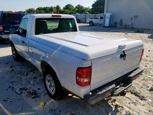 1FTKR1AD2BPA84676 - 2011 FORD RANGER WHITE photo 3