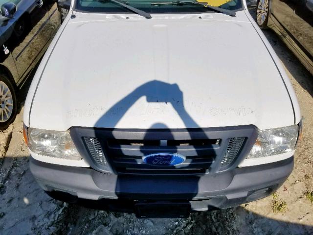 1FTKR1AD2BPA84676 - 2011 FORD RANGER WHITE photo 7