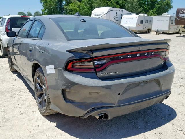 2C3CDXHG8KH512880 - 2019 DODGE CHARGER GT GRAY photo 3