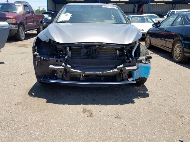 JN1BV7AR3EM702171 - 2014 INFINITI Q50 BASE SILVER photo 9