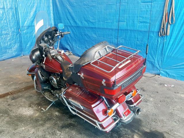 1HD1FCW122Y643425 - 2002 HARLEY-DAVIDSON FLHTCUI RED photo 3