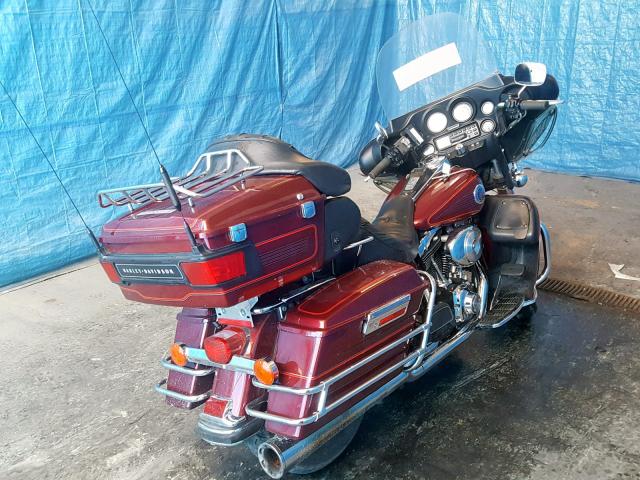 1HD1FCW122Y643425 - 2002 HARLEY-DAVIDSON FLHTCUI RED photo 4