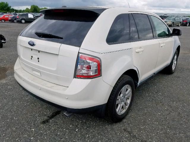 2FMDK3GC8ABB40905 - 2010 FORD EDGE SE WHITE photo 4