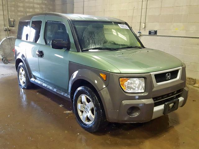 5J6YH28615L024369 - 2005 HONDA ELEMENT EX GREEN photo 1