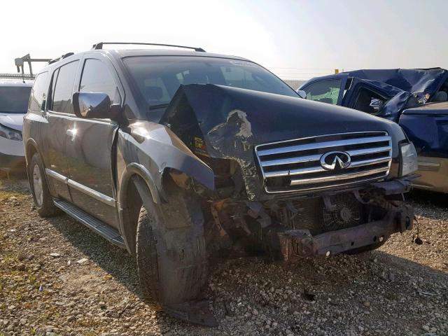 5N3AA08C96N806272 - 2006 INFINITI QX56 BLACK photo 1