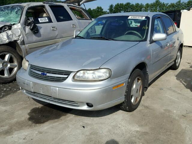 1G1NE52JX16142230 - 2001 CHEVROLET MALIBU LS 银色 照片 2