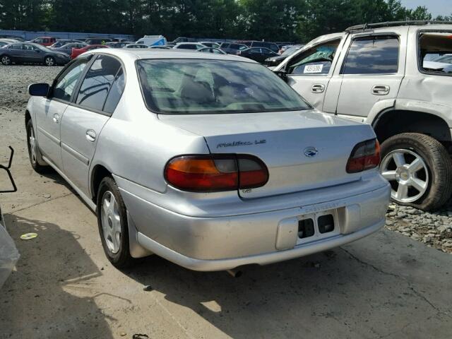 1G1NE52JX16142230 - 2001 CHEVROLET MALIBU LS 银色 照片 3
