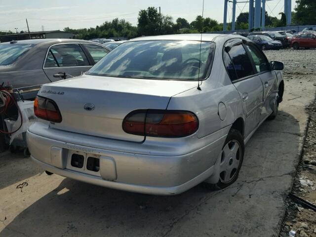 1G1NE52JX16142230 - 2001 CHEVROLET MALIBU LS 银色 照片 4