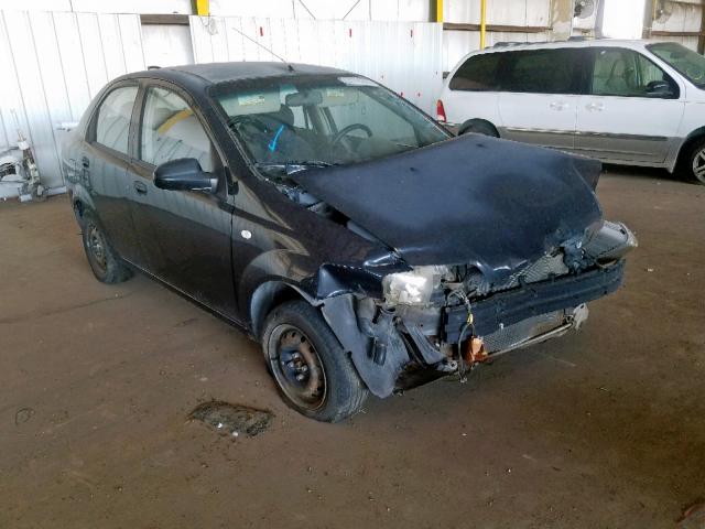 KL1TD56616B621309 - 2006 CHEVROLET AVEO BASE Grafit foto 1