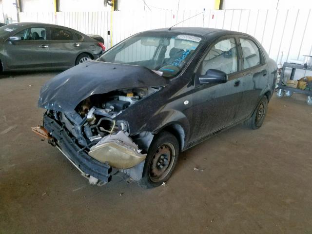 KL1TD56616B621309 - 2006 CHEVROLET AVEO BASE Grafit foto 2