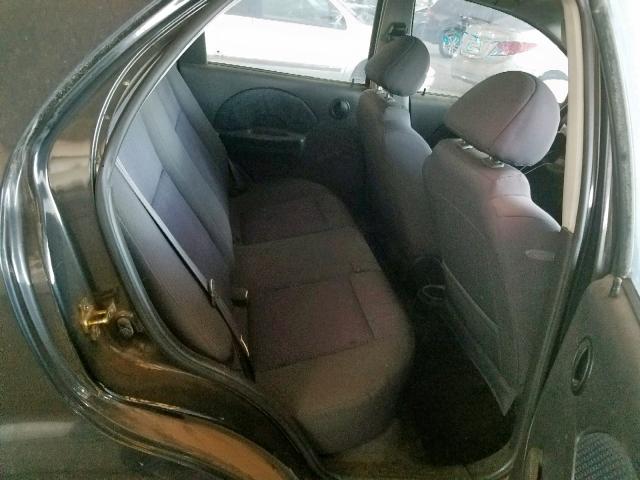 KL1TD56616B621309 - 2006 CHEVROLET AVEO BASE Grafit foto 6