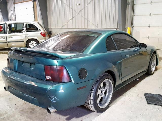 1FAFP42X5YF307752 - 2000 FORD MUSTANG GT GREEN photo 4