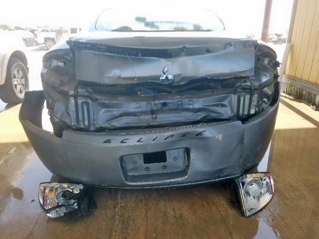 4A3AK24F88E039066 - 2008 MITSUBISHI ECLIPSE GS SILVER photo 9