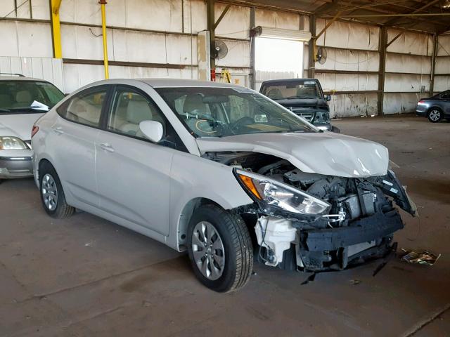 KMHCT4AEXGU009583 - 2016 HYUNDAI ACCENT SE WHITE photo 1