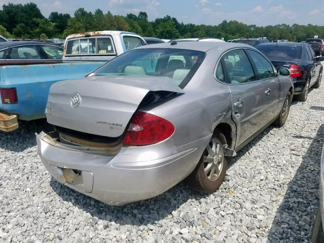 2G4WC582971181260 - 2007 BUICK LACROSSE C GRAY photo 4