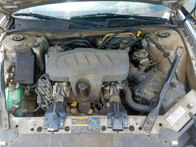 2G4WC582971181260 - 2007 BUICK LACROSSE C GRAY photo 7