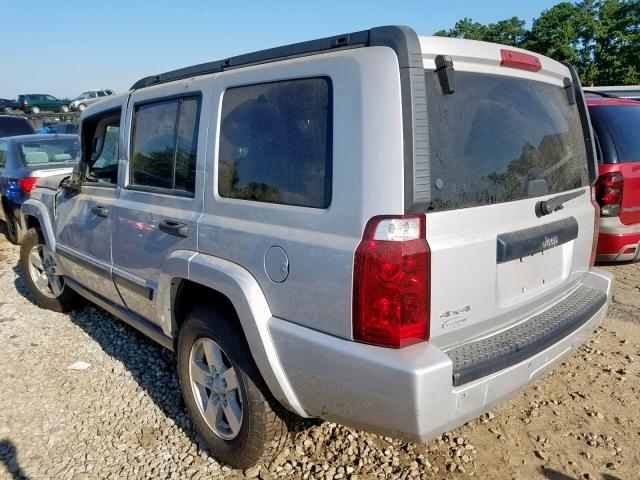 1J8HG48K66C317762 - 2006 JEEP COMMANDER GRAY photo 3