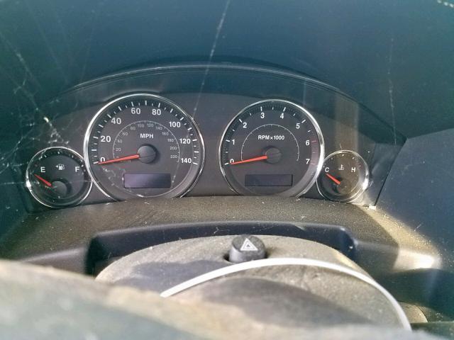 1J8HG48K66C317762 - 2006 JEEP COMMANDER GRAY photo 8