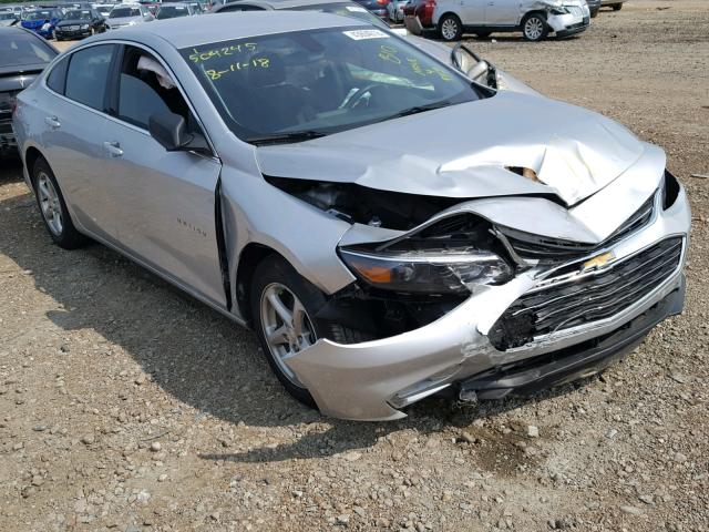 1G1ZB5ST7GF295121 - 2016 CHEVROLET MALIBU LS SILVER photo 1