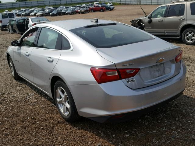1G1ZB5ST7GF295121 - 2016 CHEVROLET MALIBU LS SILVER photo 3