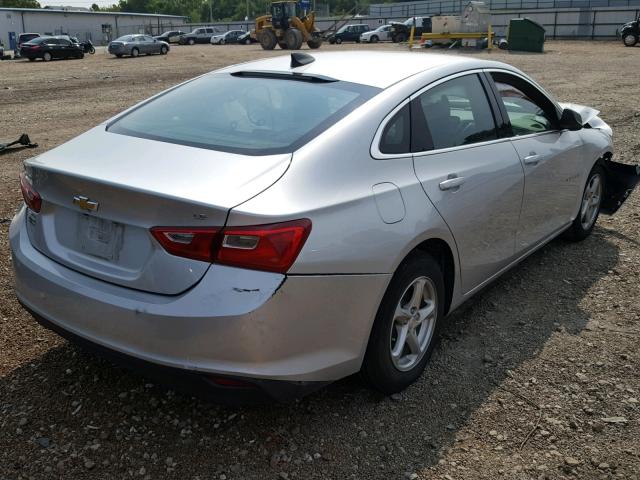 1G1ZB5ST7GF295121 - 2016 CHEVROLET MALIBU LS SILVER photo 4
