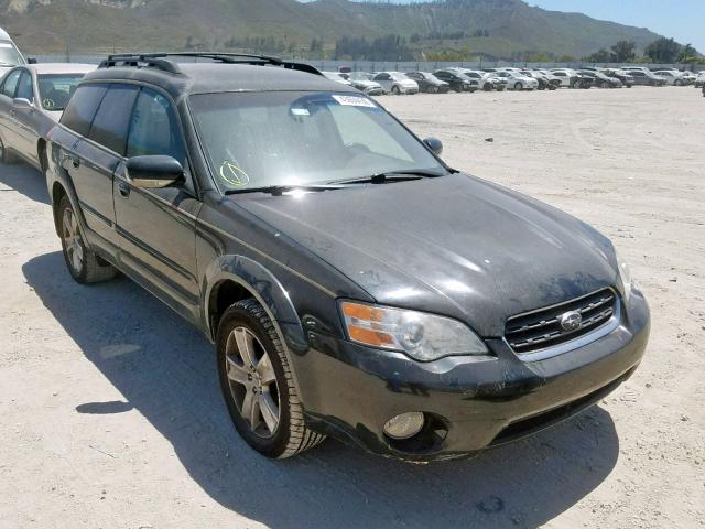 4S4BP84C564300461 - 2006 SUBARU LEGACY OUT BLACK photo 1