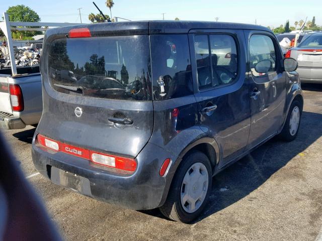 JN8AZ2KR9CT255156 - 2012 NISSAN CUBE BASE BLACK photo 4