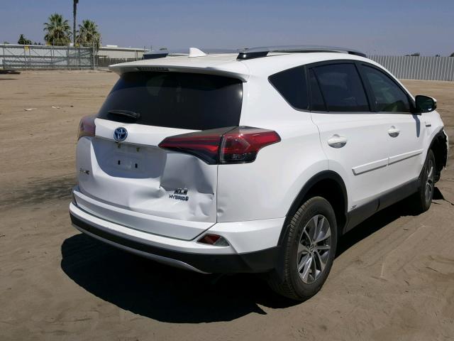 JTMRJREV8HD085221 - 2017 TOYOTA RAV4 HV LE WHITE photo 4