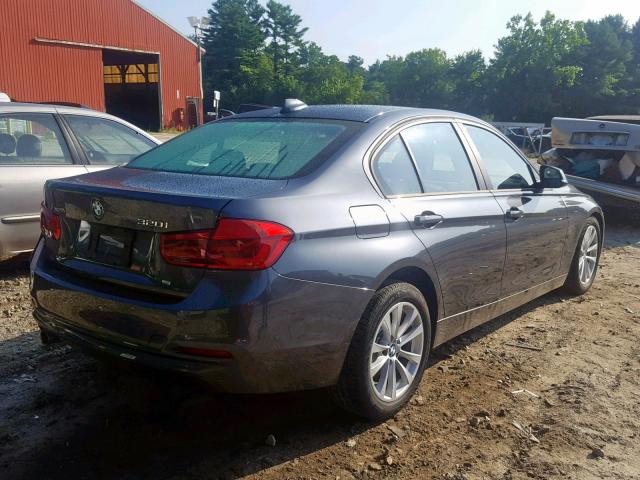 WBA8E5G59JNU47902 - 2018 BMW 320 XI GRAY photo 4