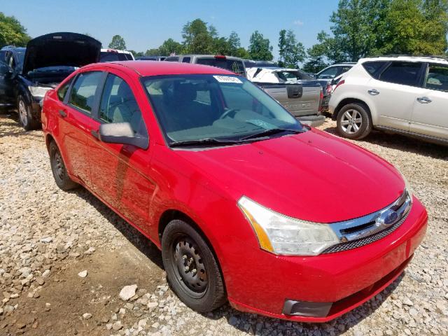 1FAHP34N38W259635 - 2008 FORD FOCUS S/SE RED photo 1