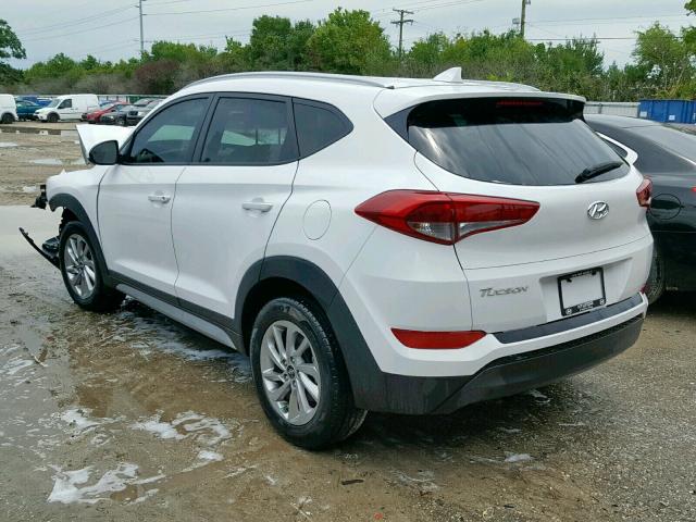 KM8J33A46JU629492 - 2018 HYUNDAI TUCSON SEL WHITE photo 3