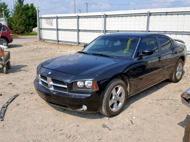 2B3CA9CV5AH317230 - 2010 DODGE CHARGER RA BLACK photo 2