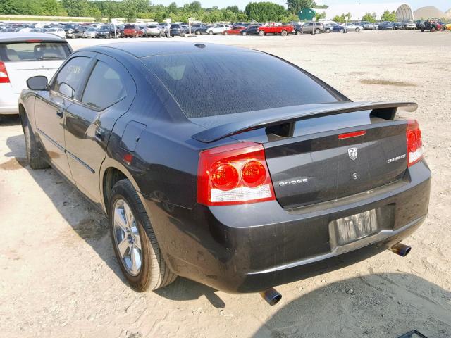 2B3CA9CV5AH317230 - 2010 DODGE CHARGER RA BLACK photo 3