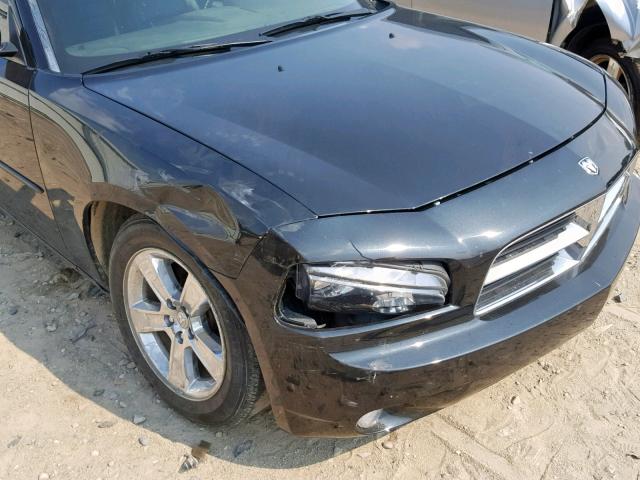 2B3CA9CV5AH317230 - 2010 DODGE CHARGER RA BLACK photo 9