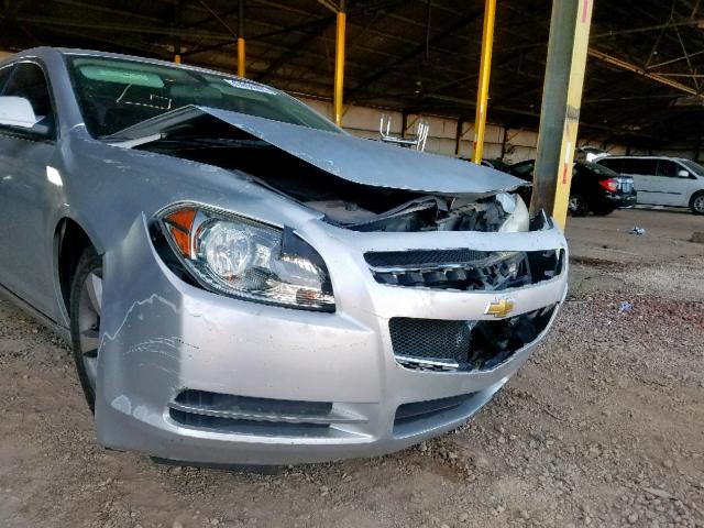 1G1ZC5EU7BF245331 - 2011 CHEVROLET MALIBU 1LT 银色 照片 9