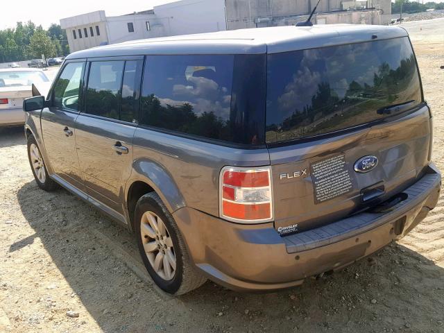 2FMDK51C49BA17246 - 2009 FORD FLEX SE GRAY photo 3