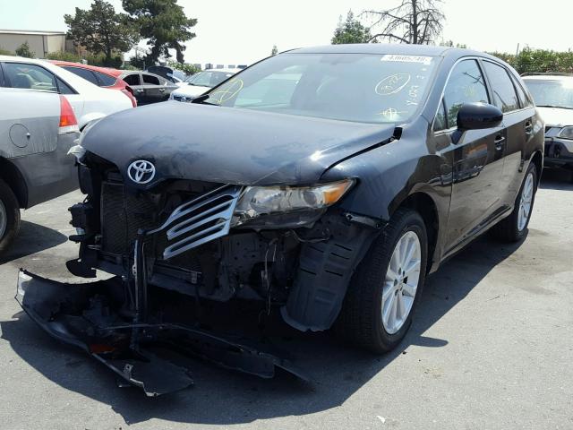 4T3ZA3BB1AU023644 - 2010 TOYOTA VENZA BASE BLACK photo 2