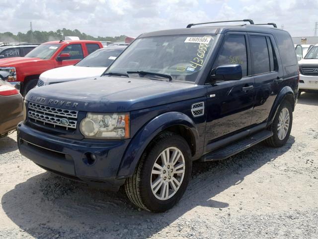 SALAK2D47BA554083 - 2011 LAND ROVER LR4 HSE LU BLUE photo 2