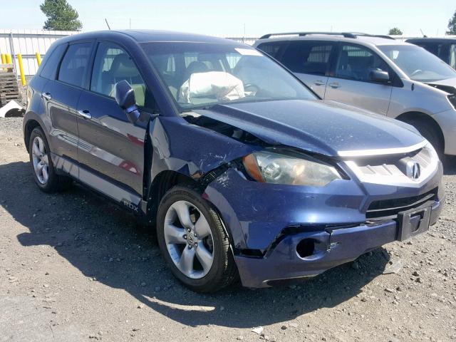 5J8TB18578A015471 - 2008 ACURA RDX TECHNO BLUE photo 1