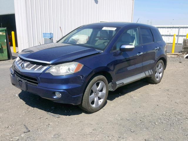 5J8TB18578A015471 - 2008 ACURA RDX TECHNO BLUE photo 2