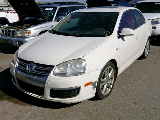 3VWCT81KX6M852393 - 2006 VOLKSWAGEN JETTA TDI WHITE photo 2