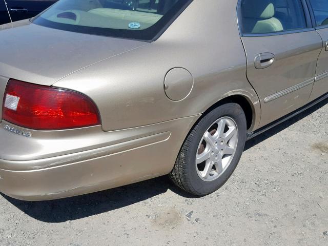 1MEFM55S4YG616176 - 2000 MERCURY SABLE LS P GOLD photo 9