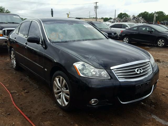 JN1CY0ARXAM961365 - 2010 INFINITI M35 BASE BLACK photo 1