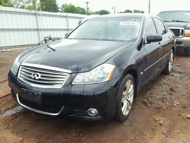 JN1CY0ARXAM961365 - 2010 INFINITI M35 BASE BLACK photo 2