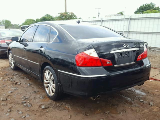 JN1CY0ARXAM961365 - 2010 INFINITI M35 BASE BLACK photo 3