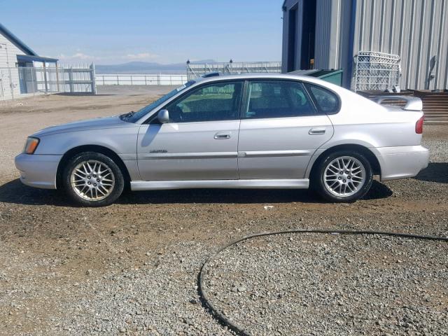 4S3BE656027214703 - 2002 SUBARU LEGACY GT SILVER photo 9