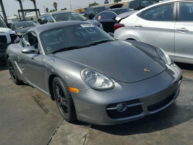 WP0AA29867U763262 - 2007 PORSCHE CAYMAN S GRAY photo 1