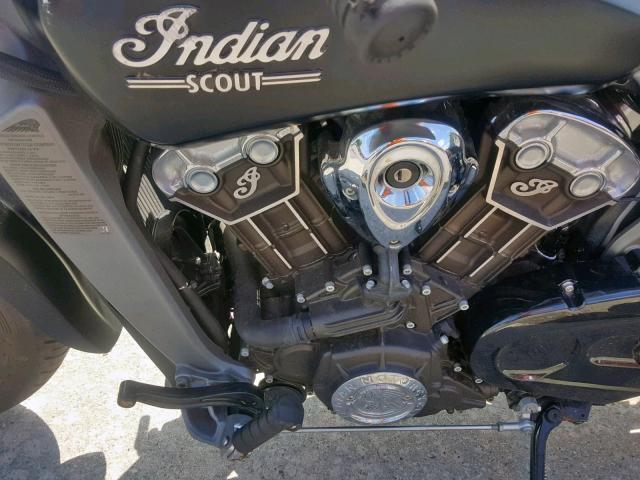 56KMSA00XF3104319 - 2015 INDIAN MOTORCYCLE CO. SCOUT ABS BLACK photo 7