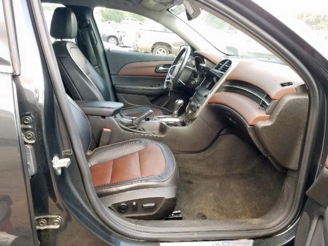 1G11H5SL2EF295813 - 2014 CHEVROLET MALIBU LTZ შავი ფოტო 5