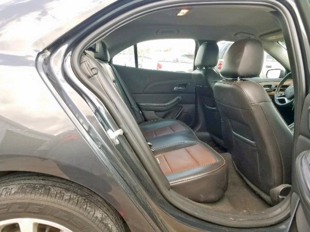 1G11H5SL2EF295813 - 2014 CHEVROLET MALIBU LTZ შავი ფოტო 6